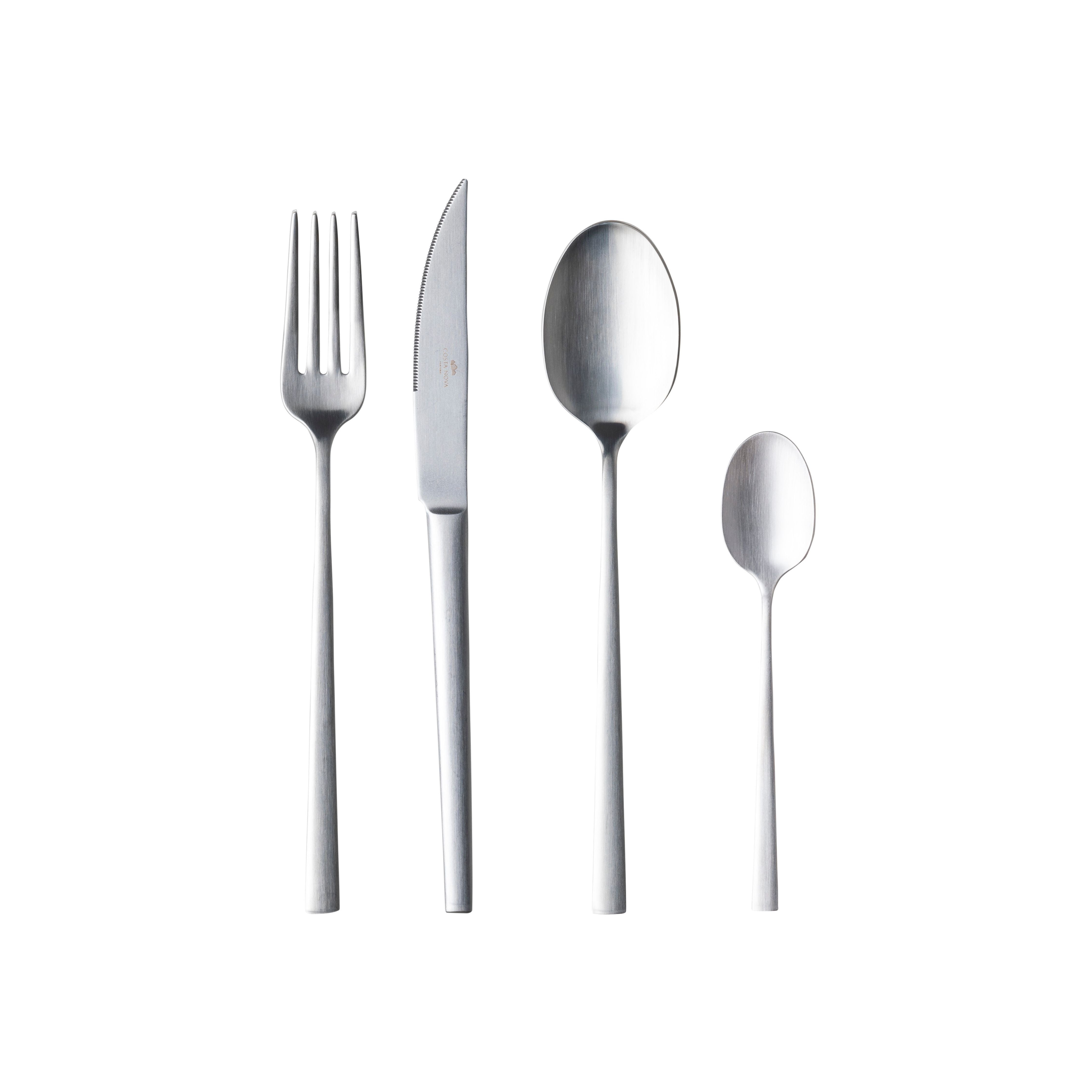 Set de couverts Vela Brossé x 24 pièces