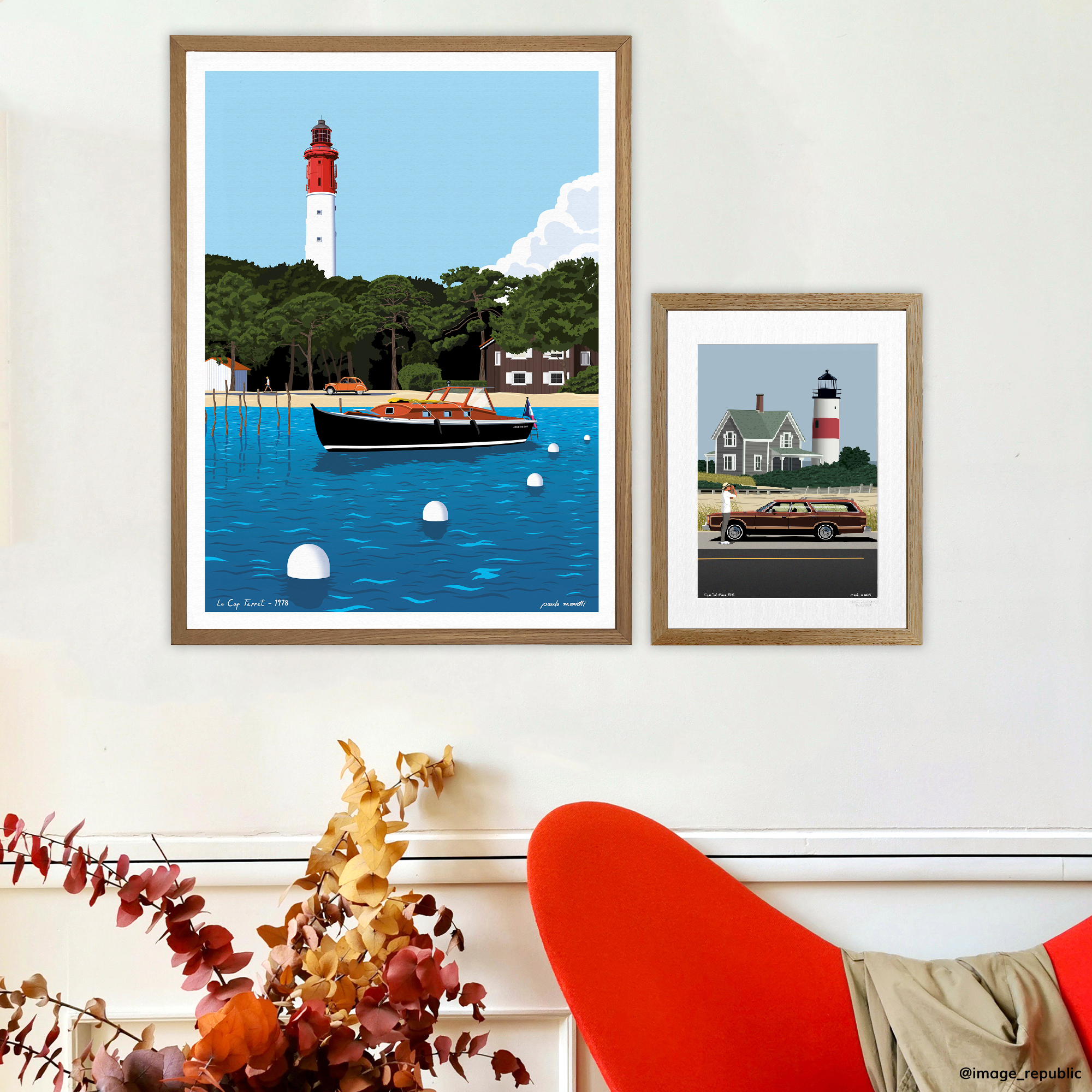 Affiche PAULO MARIOTTI - Cape Cod