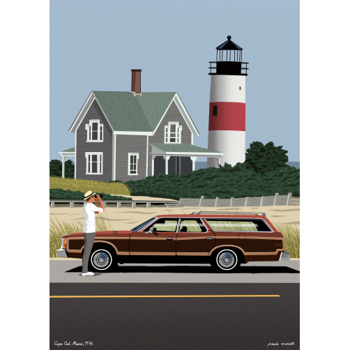 Affiche PAULO MARIOTTI - Cape Cod