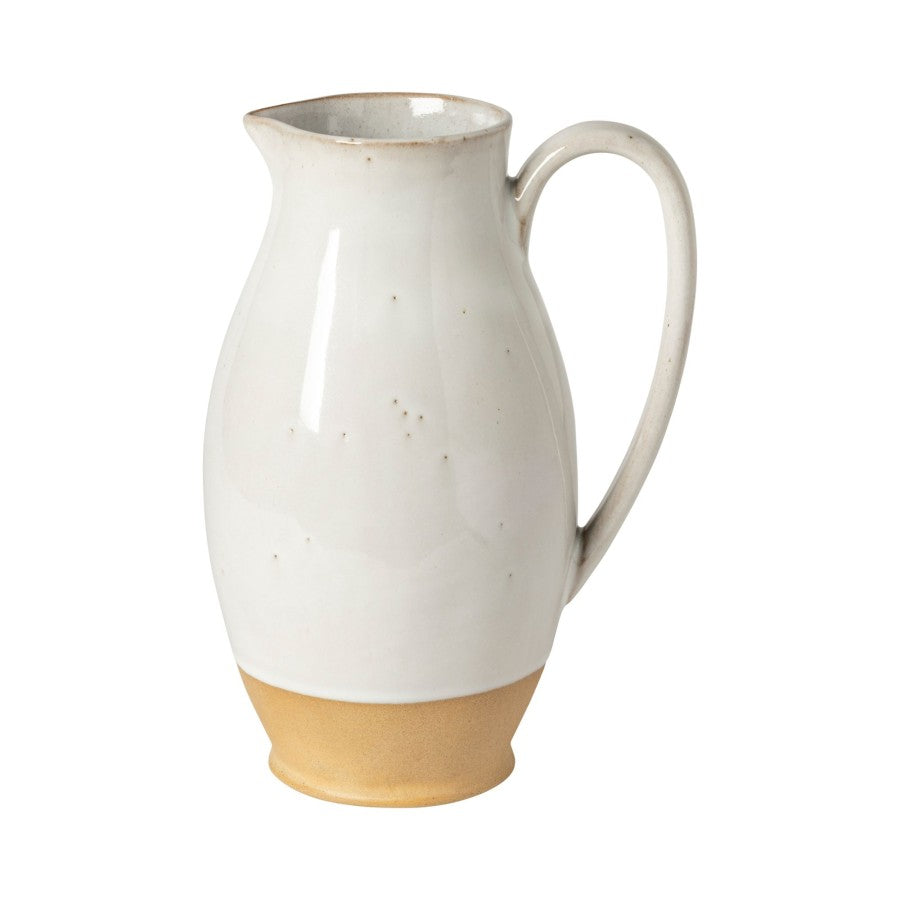 Carafe Marrakesh en écogrès blanc