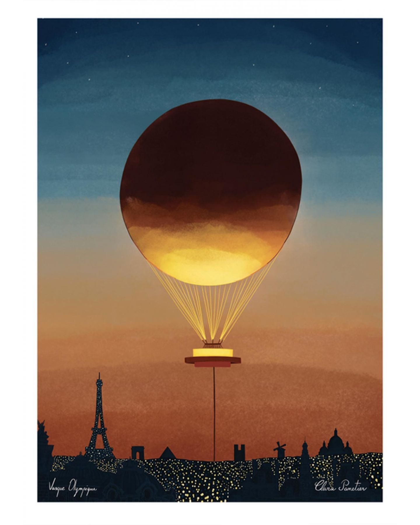 Affiche CLARA PANETIER - NUIT D'ETE