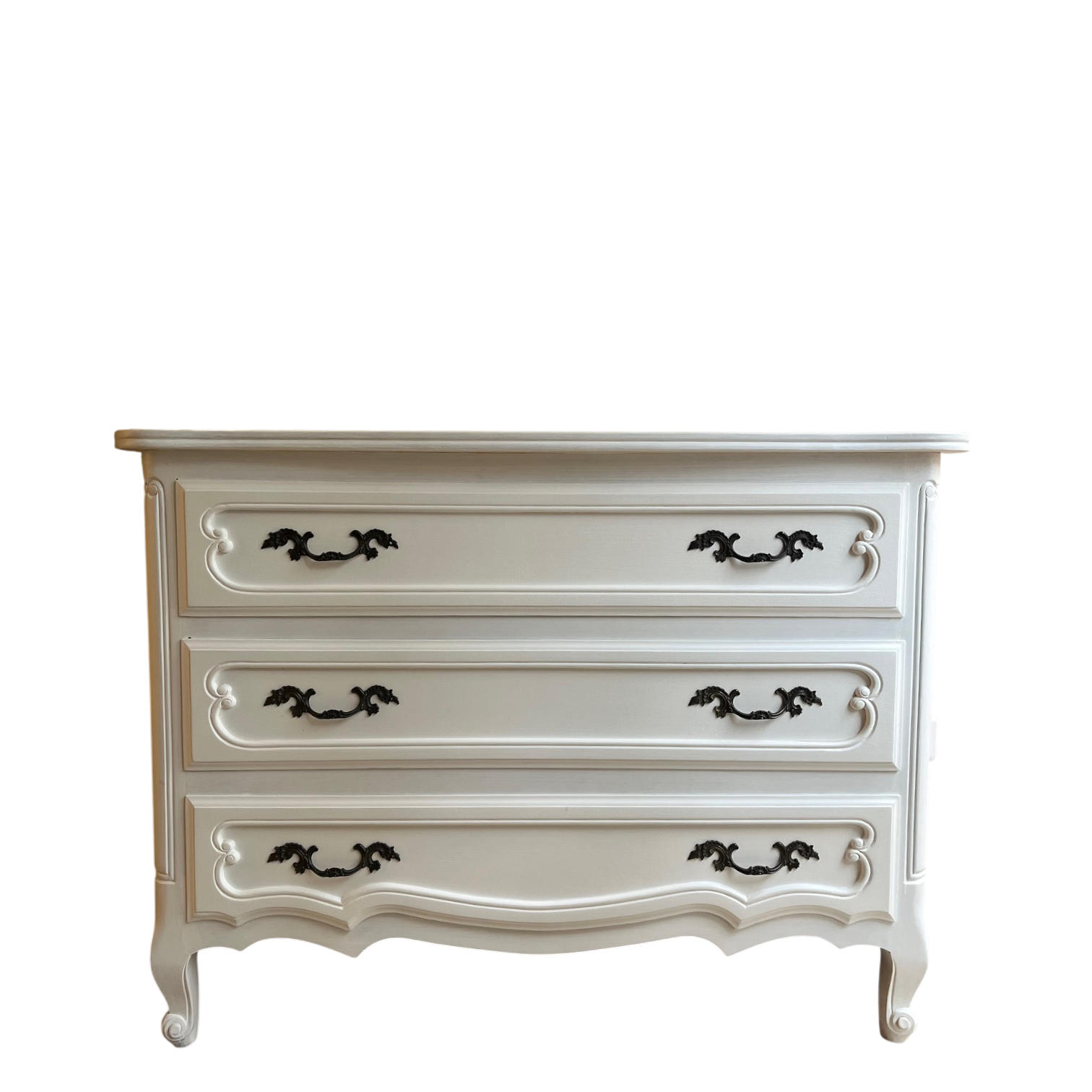 Commode ancienne blanche