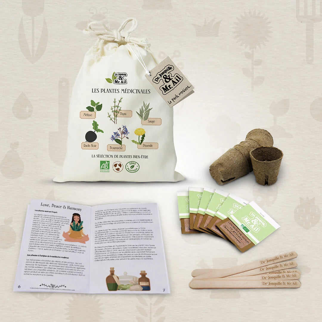 Kit de plantation - les plantes médicinales