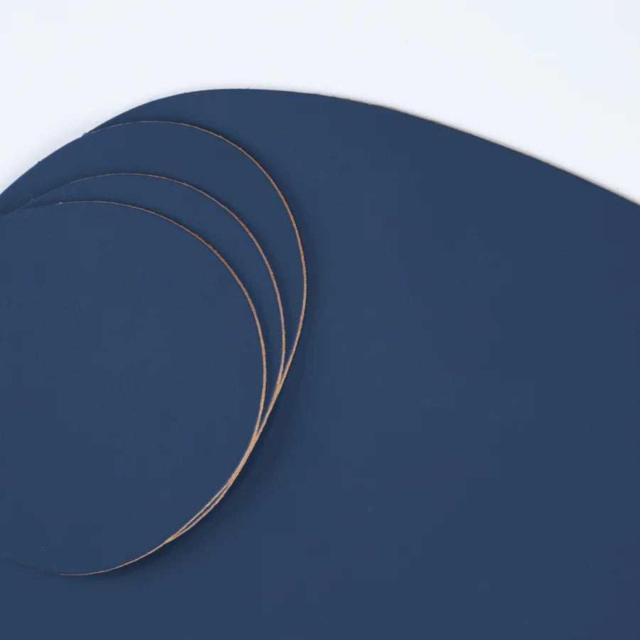 Dessous de verre x 4 Bleu Majorelle