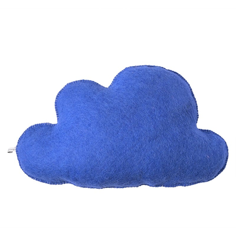 Coussin nuage Bleu électrique