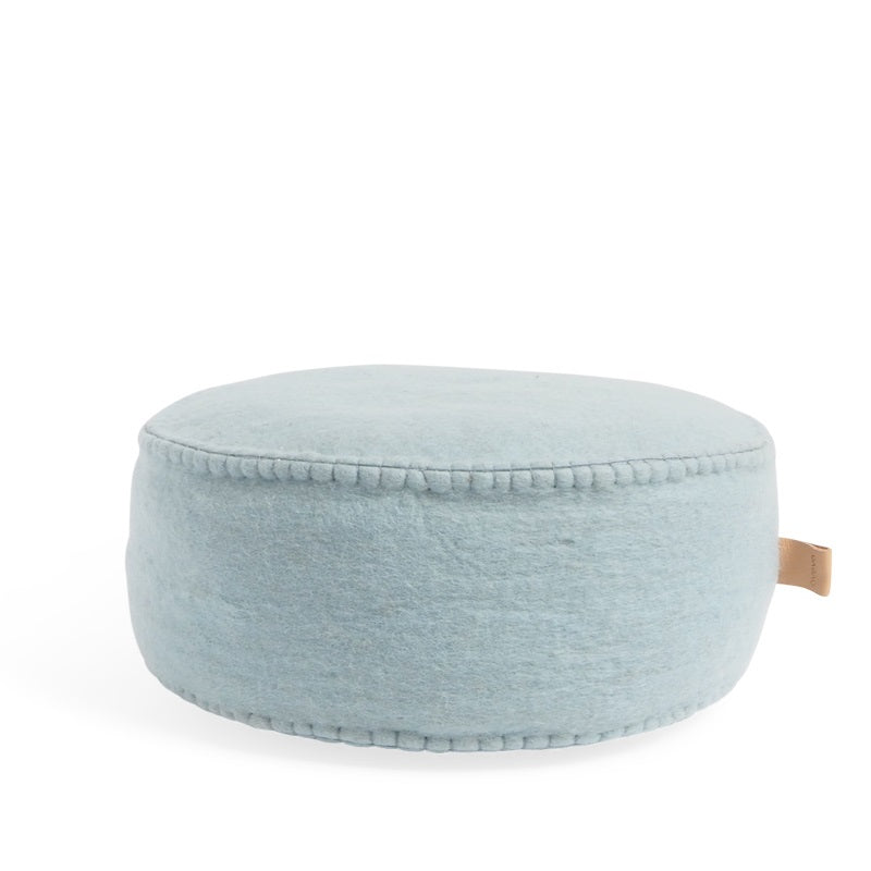 Coussin de sol, bleu arctique