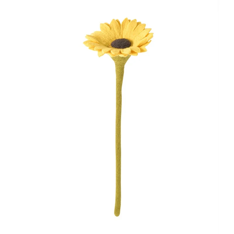 Grand Tournesol en laine