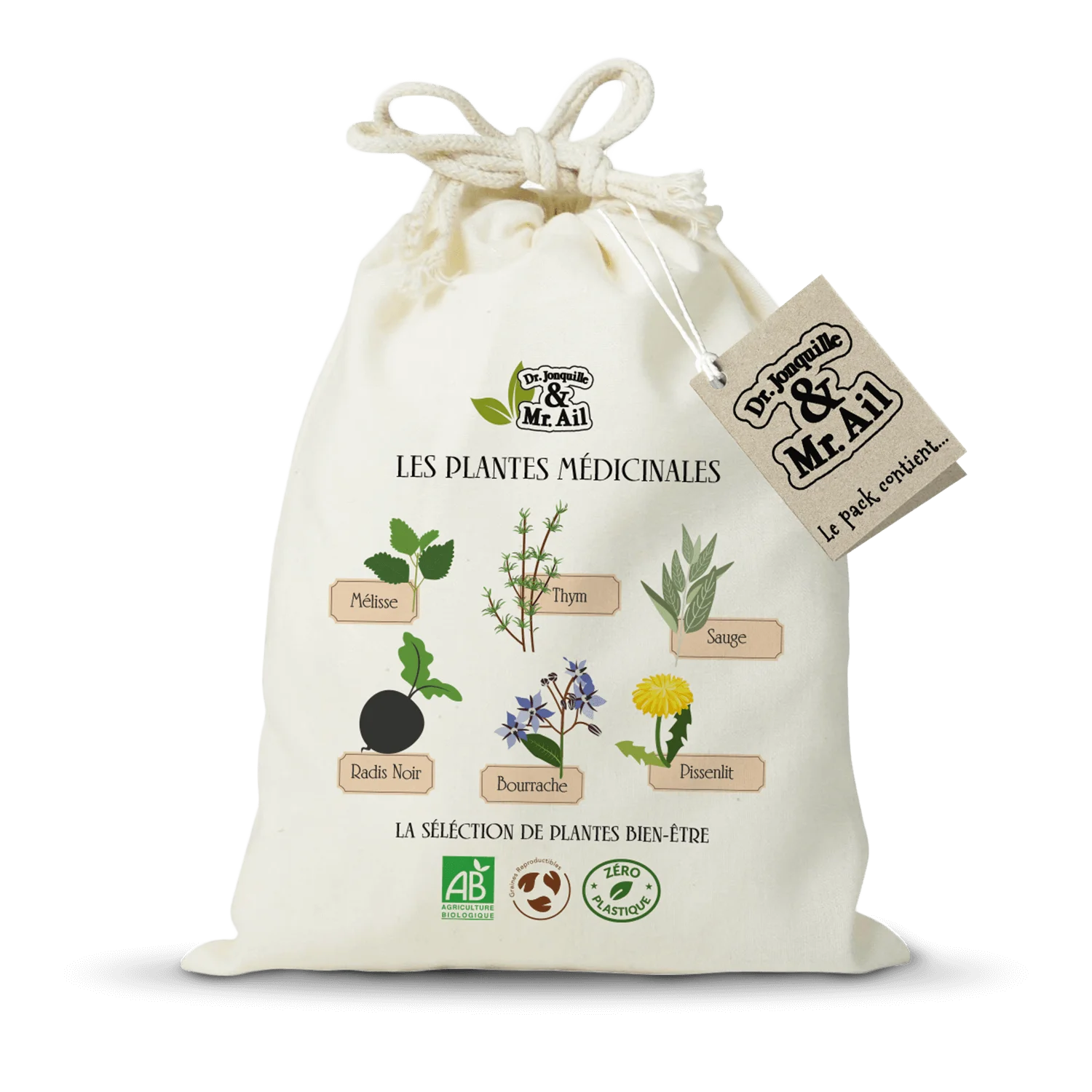 Kit de plantation - les plantes médicinales
