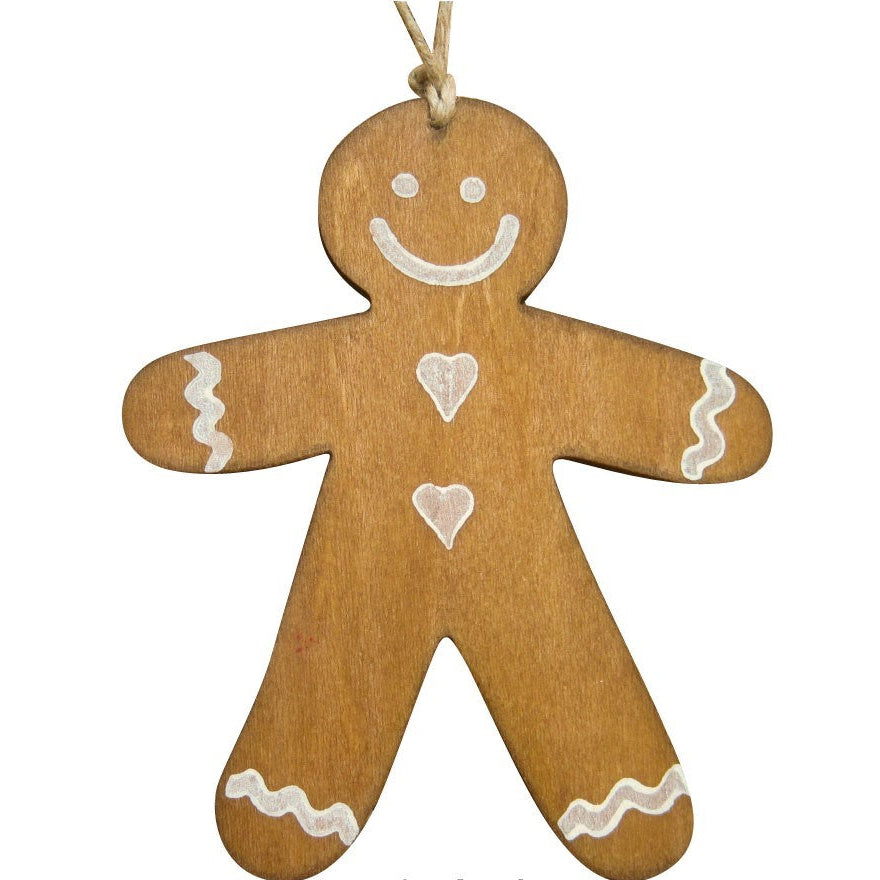 Suspension Noël en bois - Manala pain d'épices
