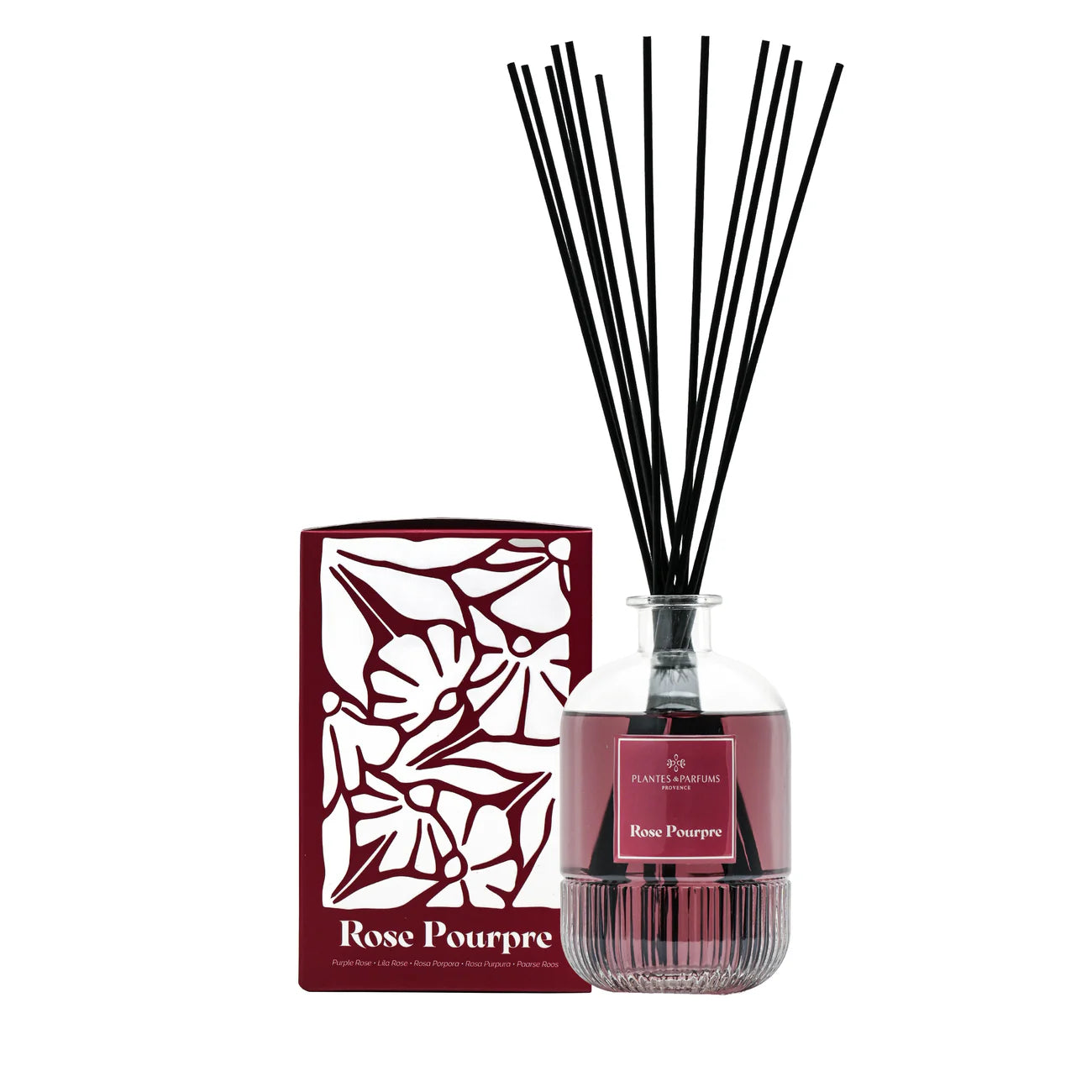 Bouquet parfumé Rose pourpre - 450ml