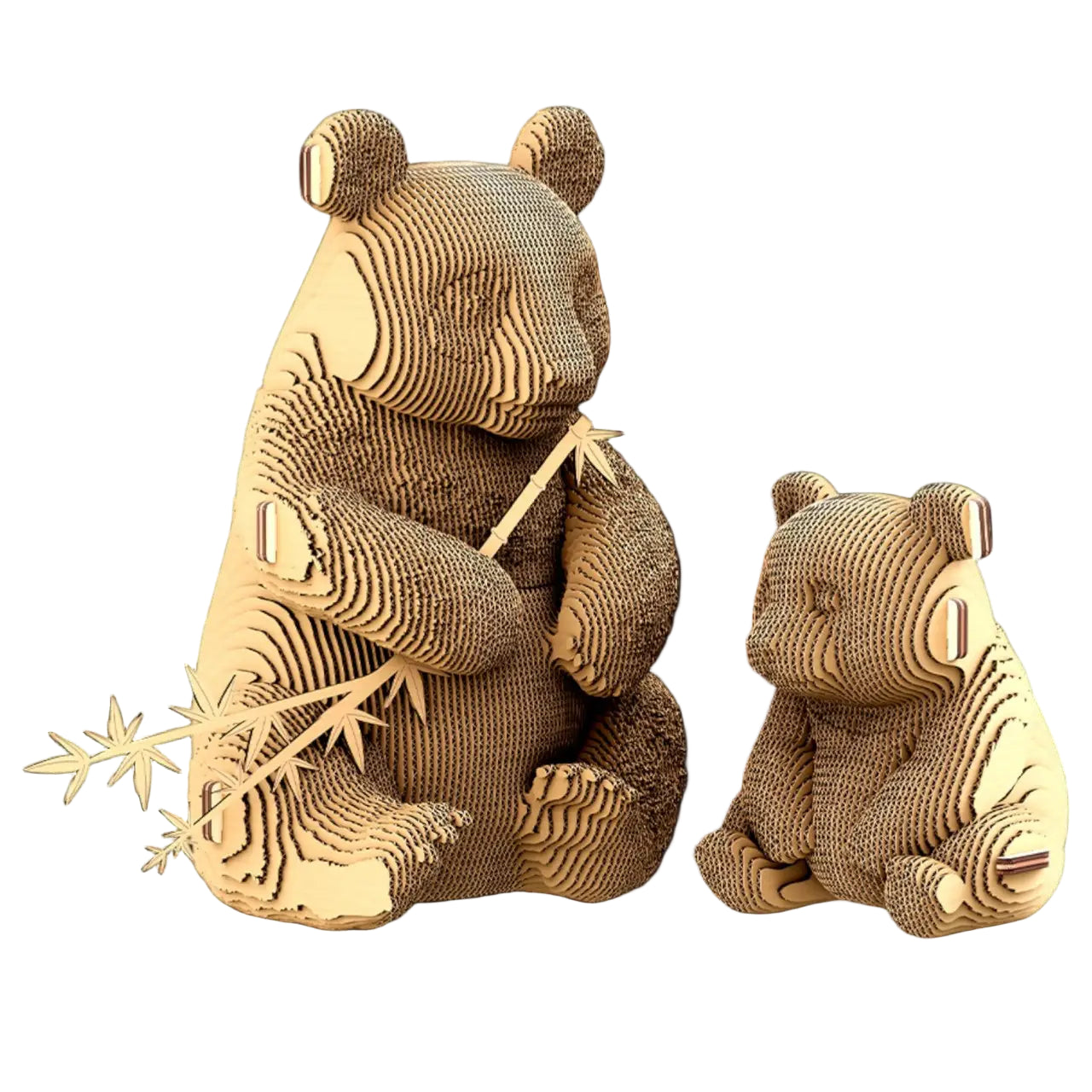 Puzzle 3D Famille Panda