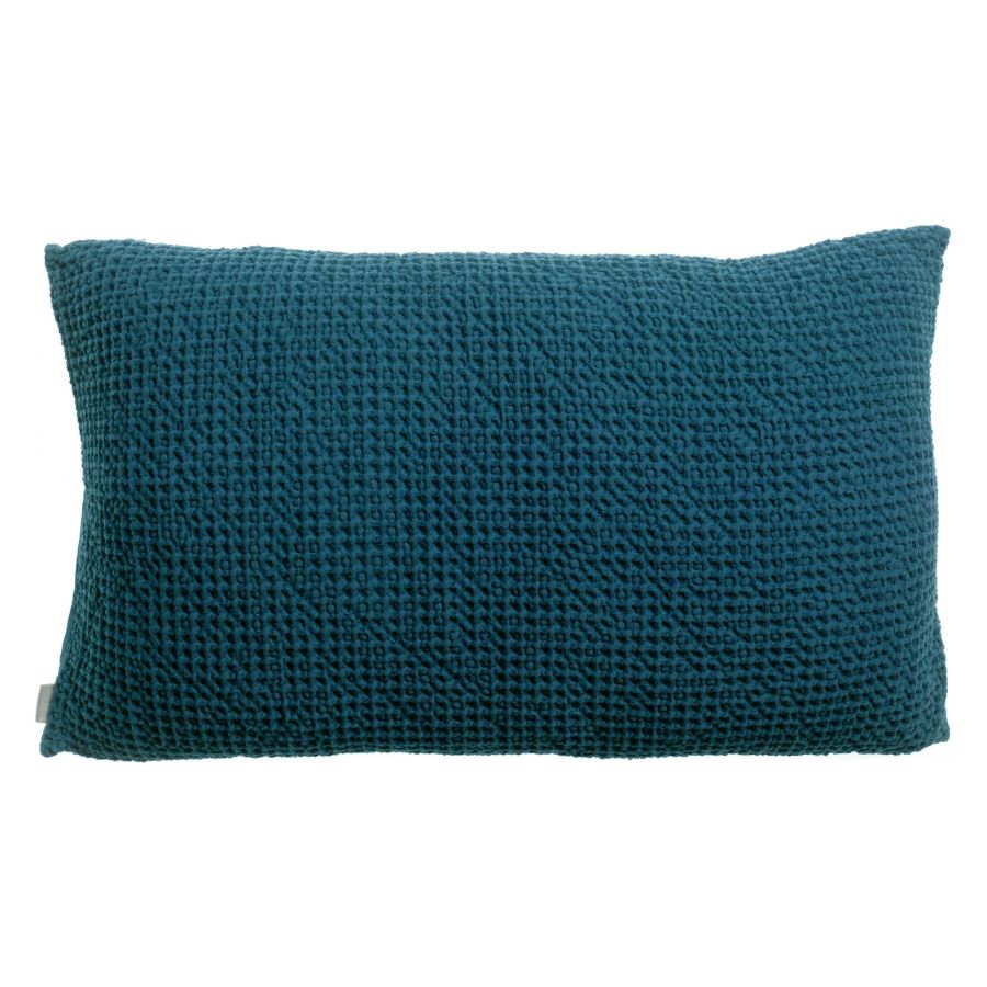 Coussin recyclé Maia Indigo 30 x 50