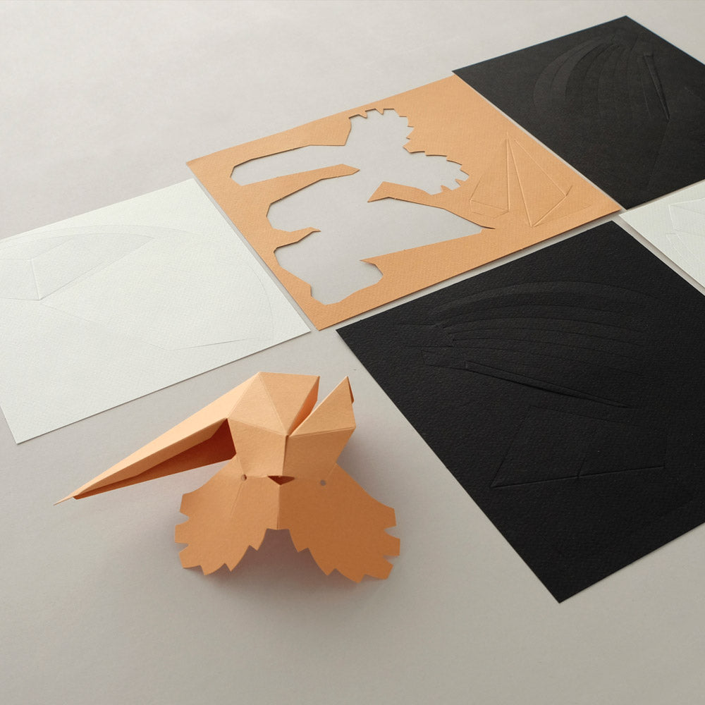 Origami Huppe Upupa epops