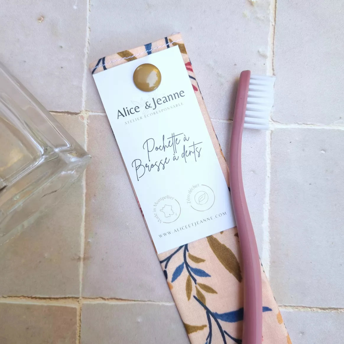 Pochette à brosse à dent Agathe