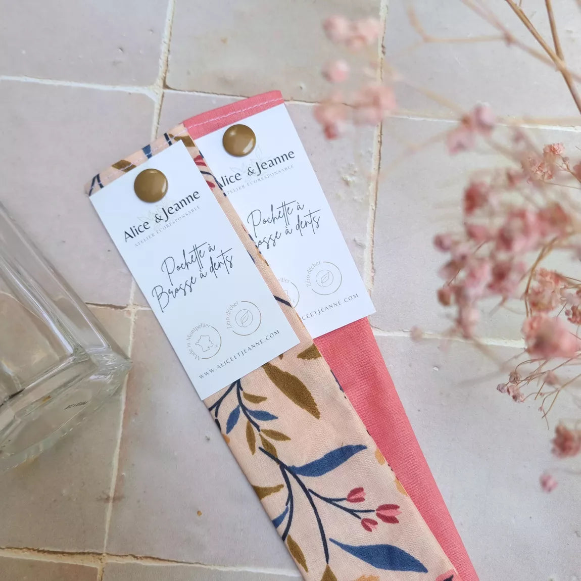 Pochette à brosse à dent Agathe