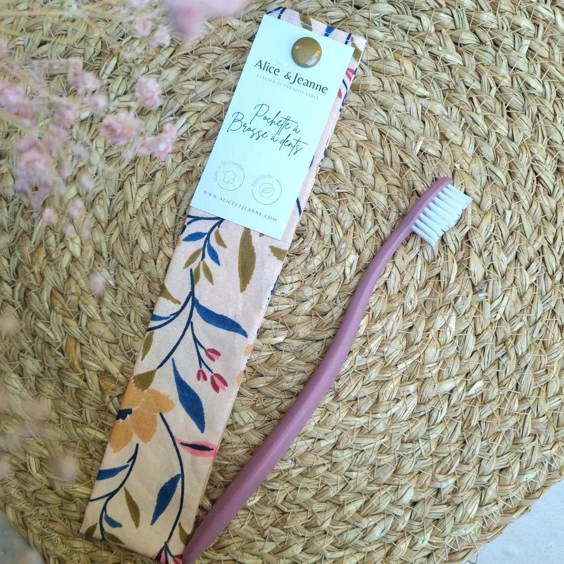 Pochette à brosse à dent Agathe