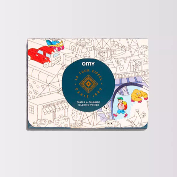 COLORIAGE POCKET - TOUR EIFFEL