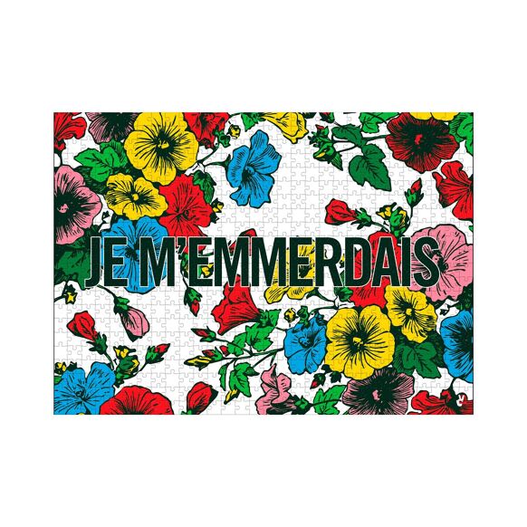 Puzzle 1000 pièces Je m'emmerdais (toujours)