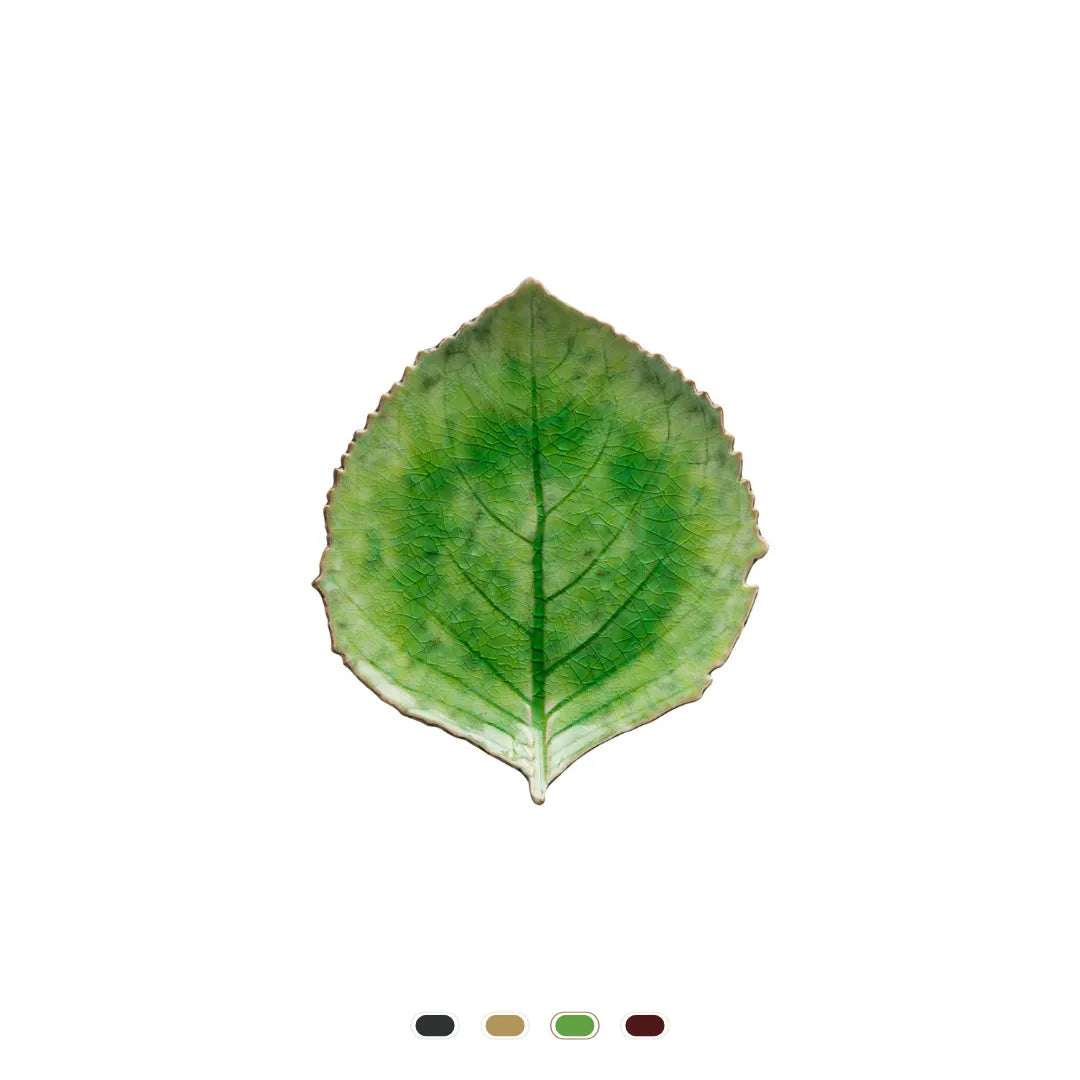 Plat feuille dentelle Hydrangea Riviera 22cm