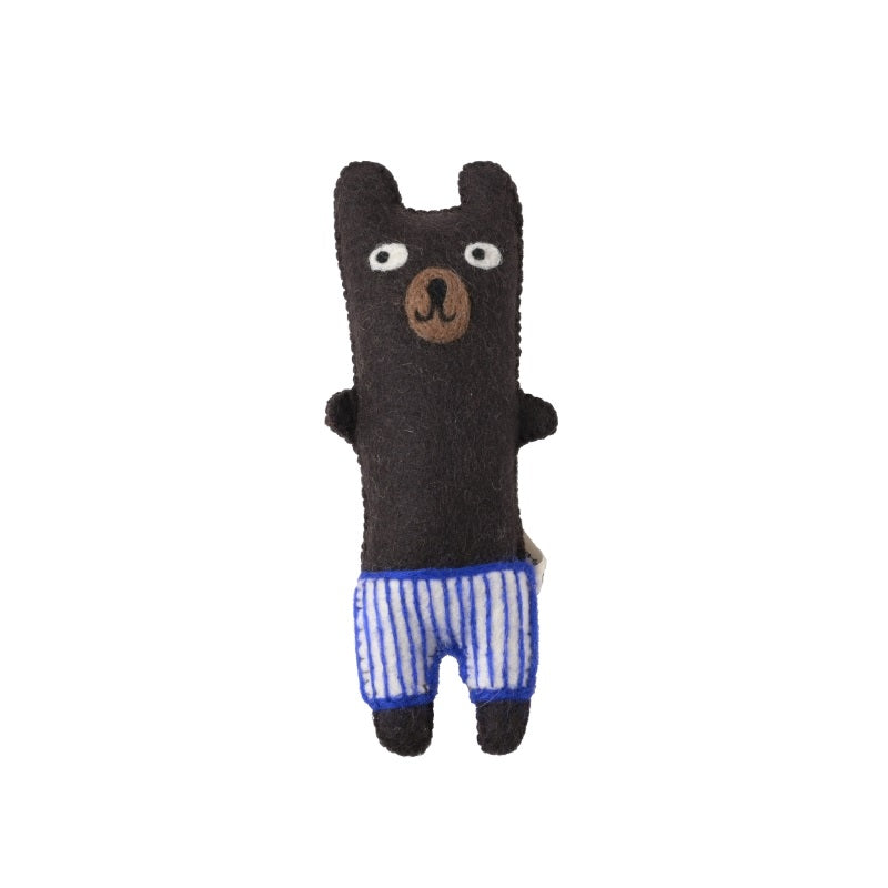 Ourson décoratif en laine AVEVA – The Bear