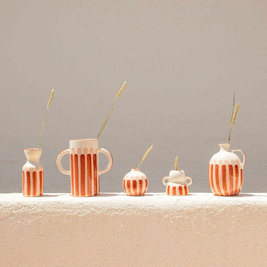 Vase Totem rayures