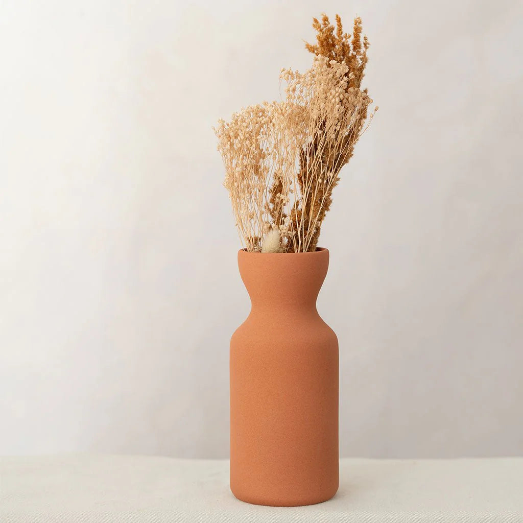Vase Totem Mediterranea uni terracotta