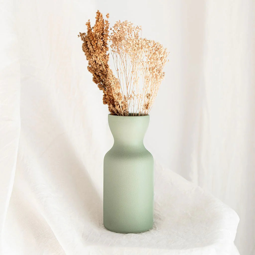 Vase Totem en céramique - Vert