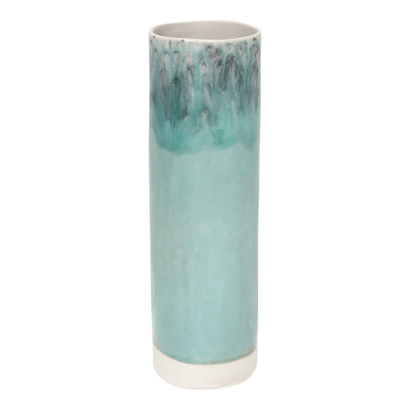 Vase cylindrique Madeira Bleu - 30 cm