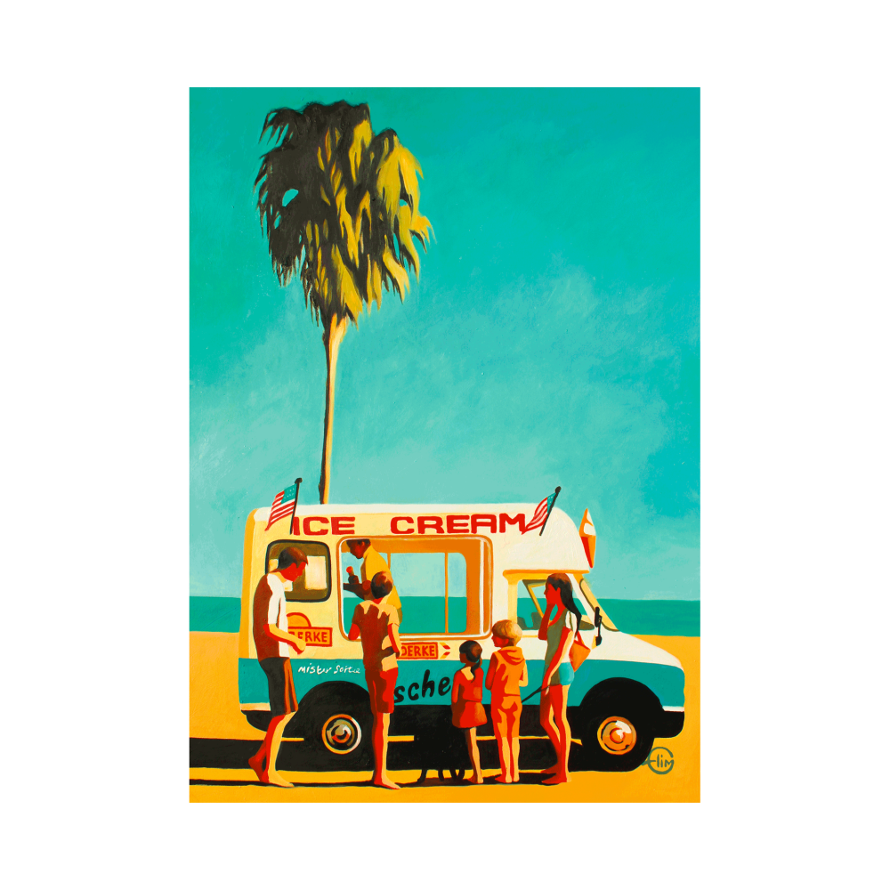 Affiche Emilie Arnoux - Ice Cream Truck