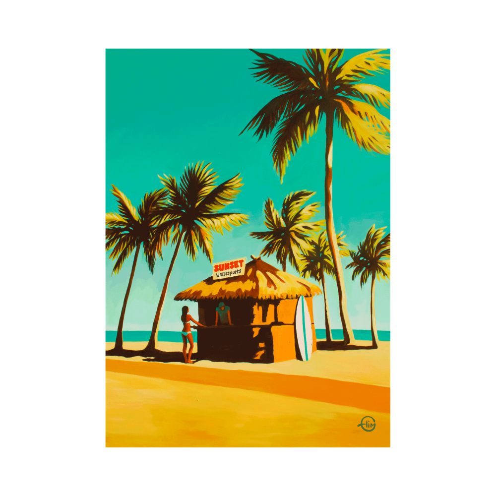 Affiche Emilie Arnoux - Key West