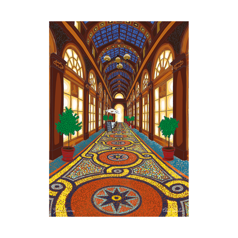 Affiche Clara Panetier - Galerie Vivienne Nuit