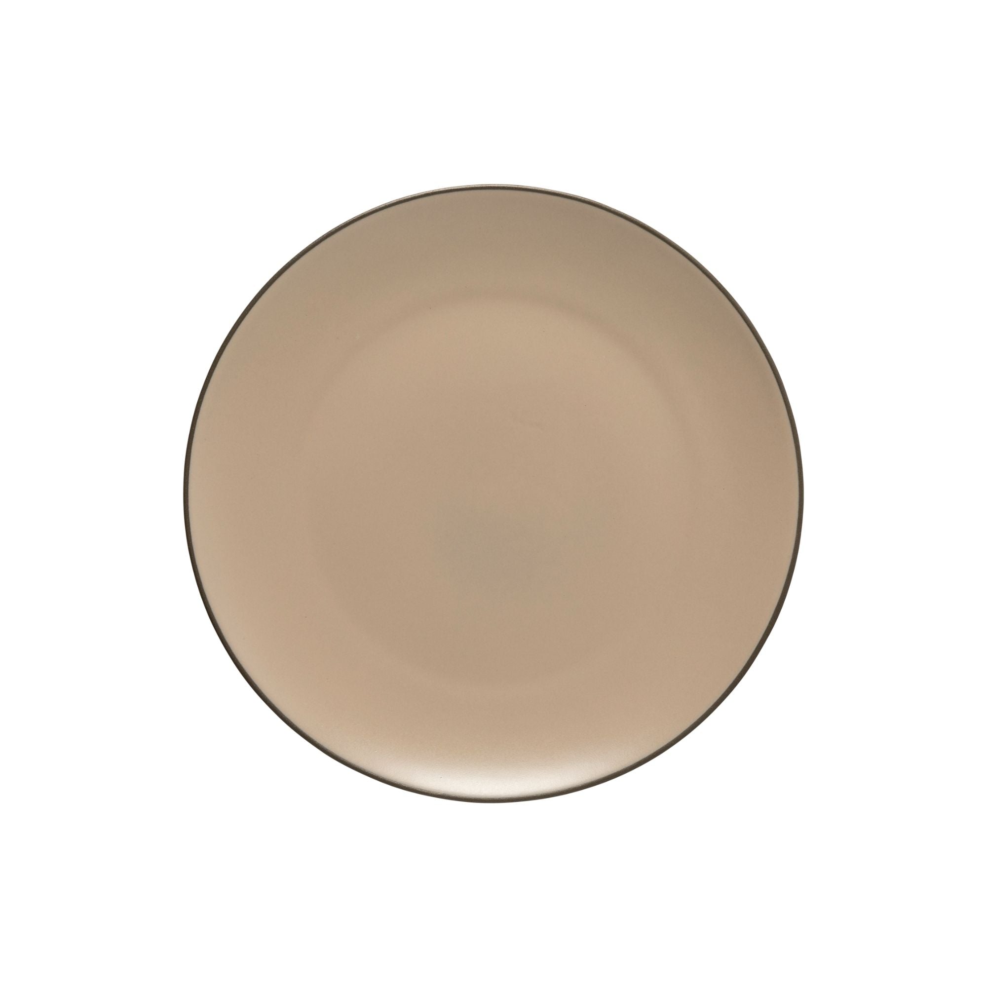 Assiette plate Stacked - crème - 27 cm
