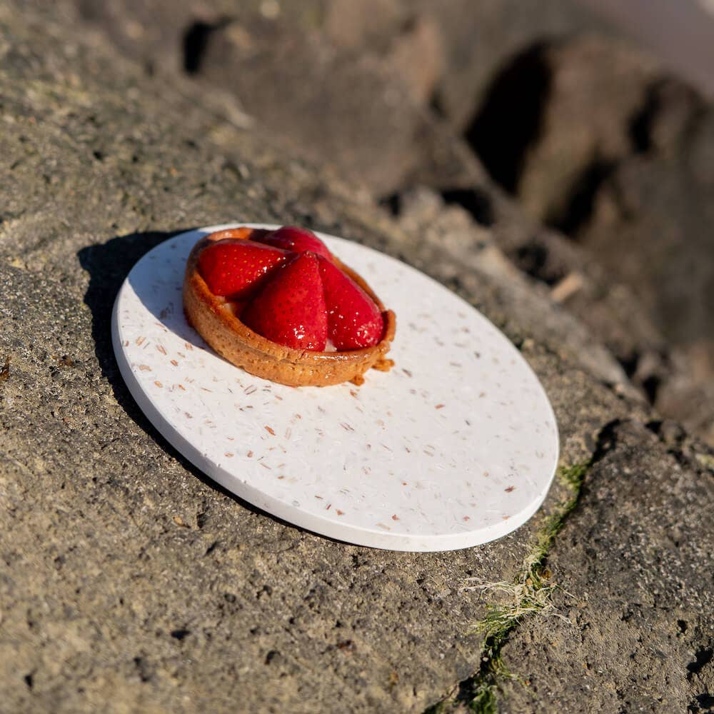 Dessous de plat en coquillages recyclés