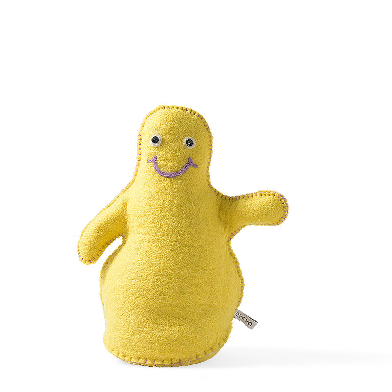 Butée de porte / Serre  livre Boulette Jaune
