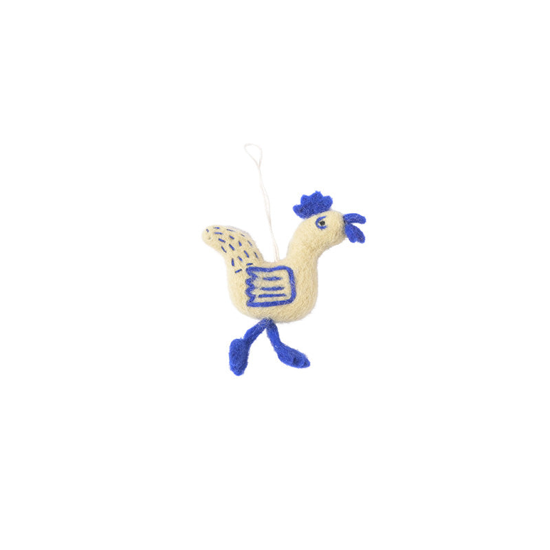FUNKY ROOSTER  S - Beige et Bleu