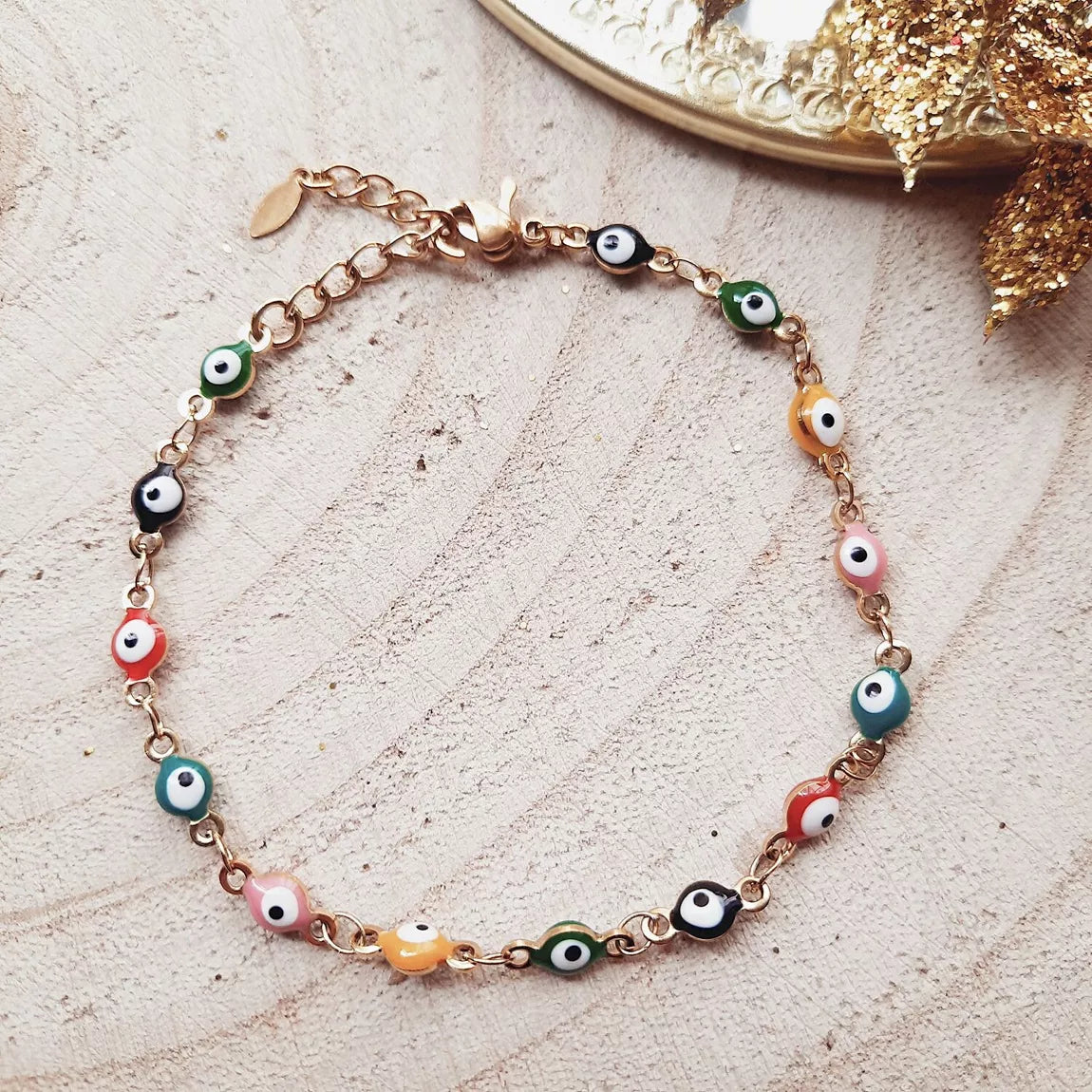 Bracelet Oeil Protecteur Multicolore