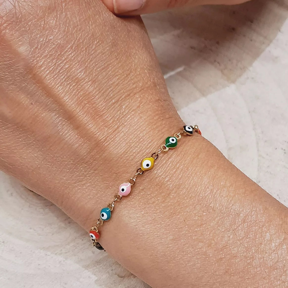 Bracelet Oeil Protecteur Multicolore