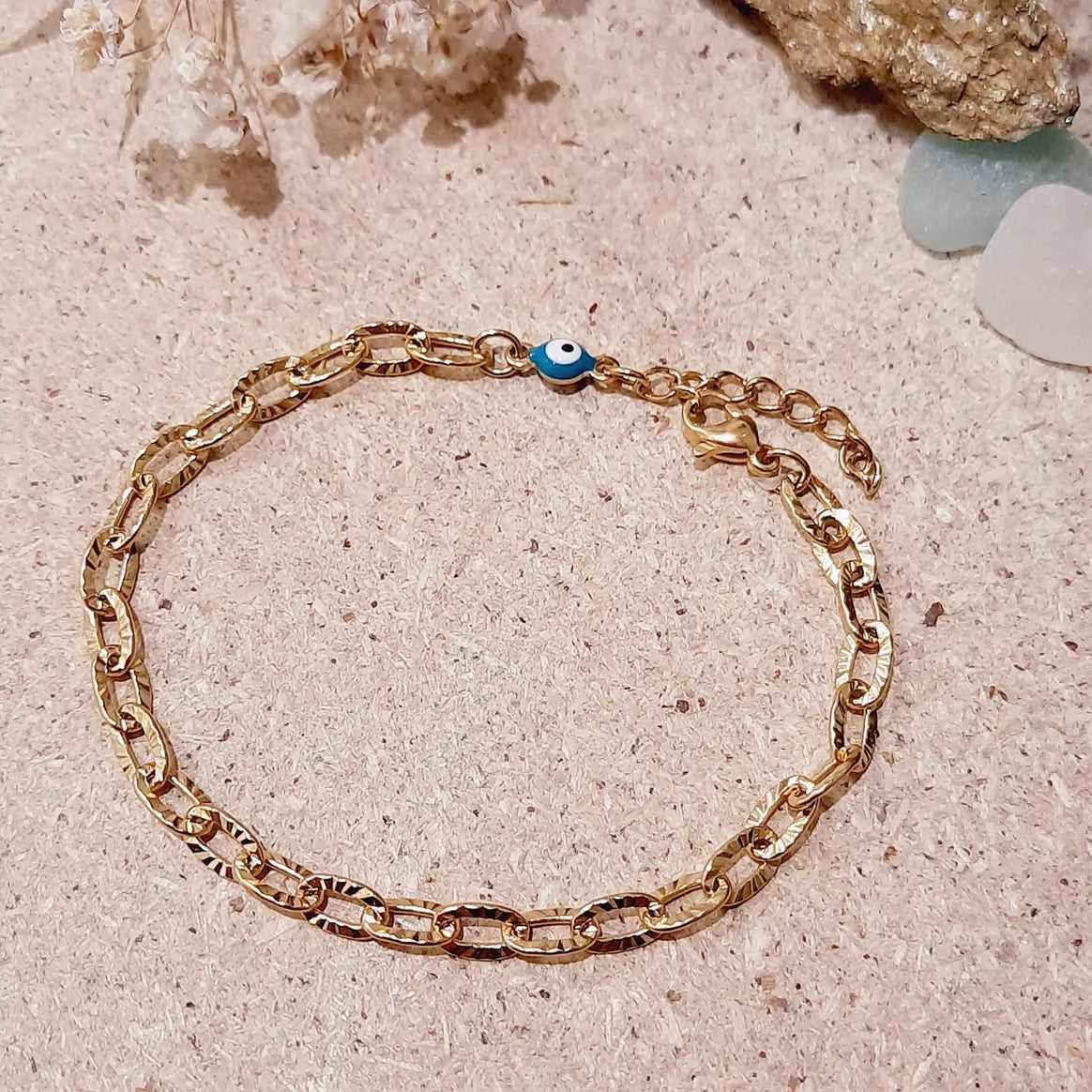 Bracelet GOURMETTE Dorée
