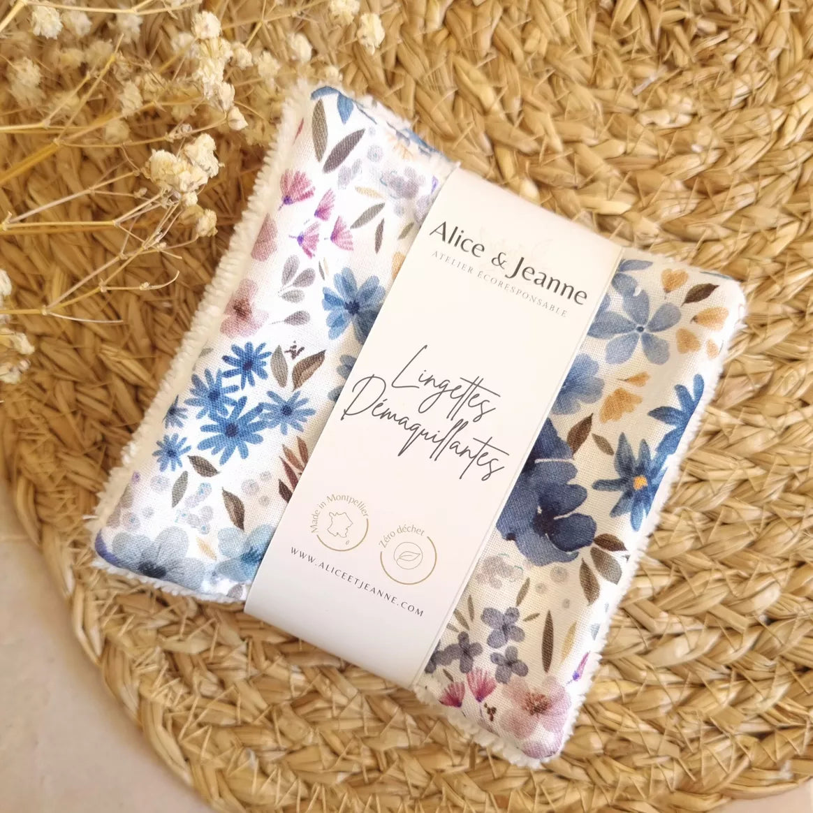 Lingettes démaquillantes lavables Anaïs