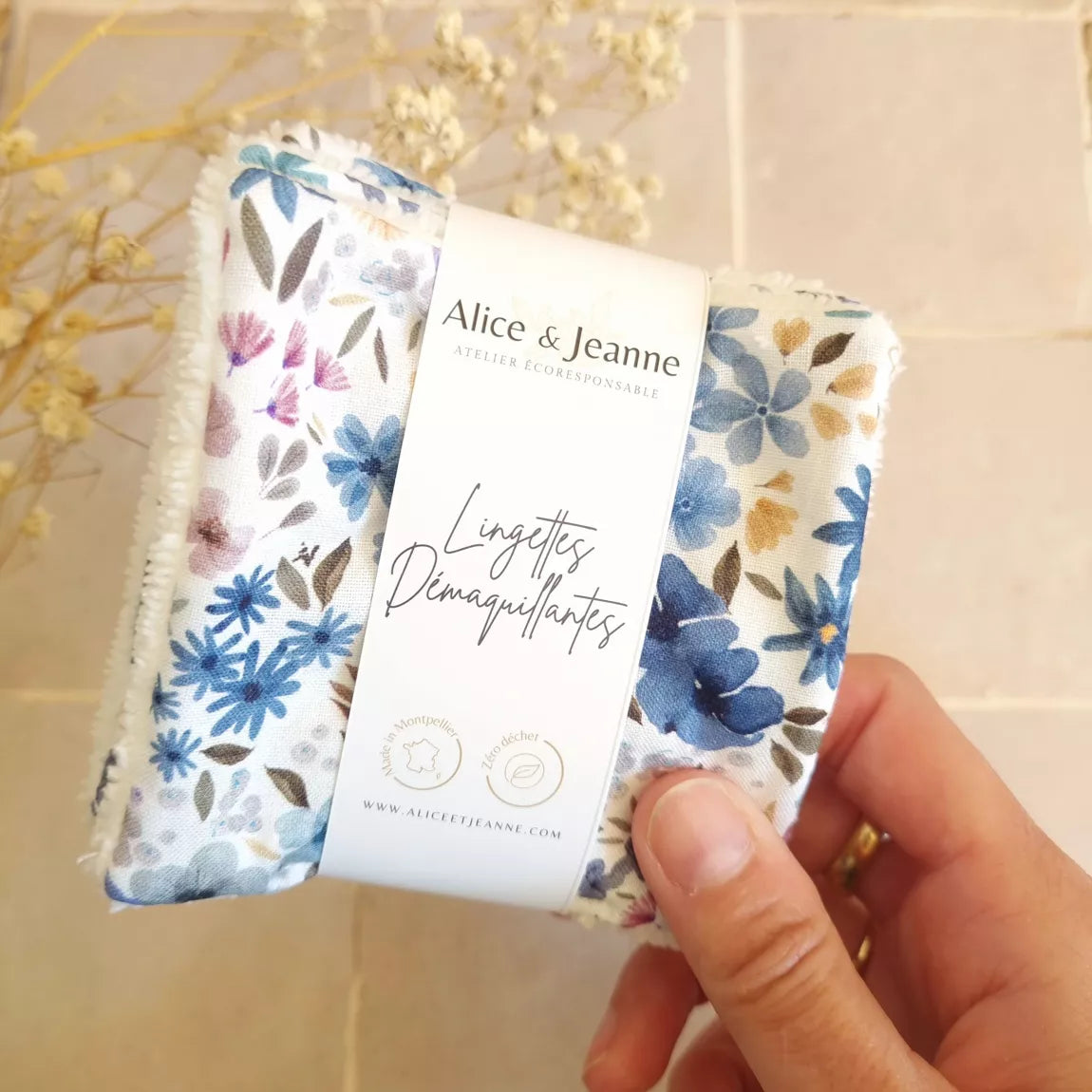 Lingettes démaquillantes lavables Anaïs