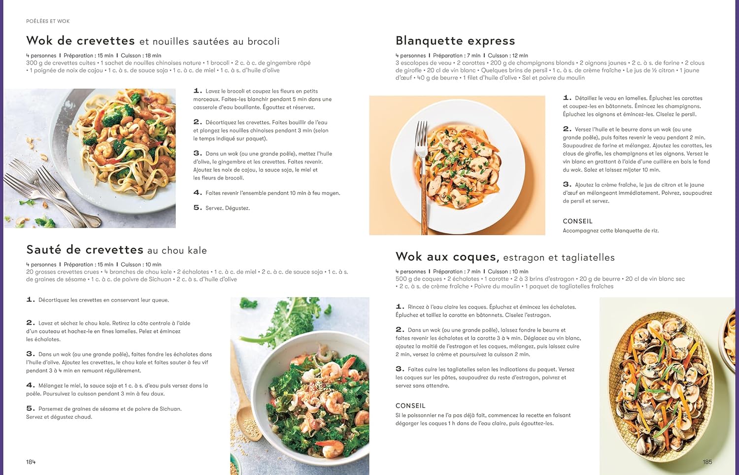 Livre de recettes - 500 recettes Express