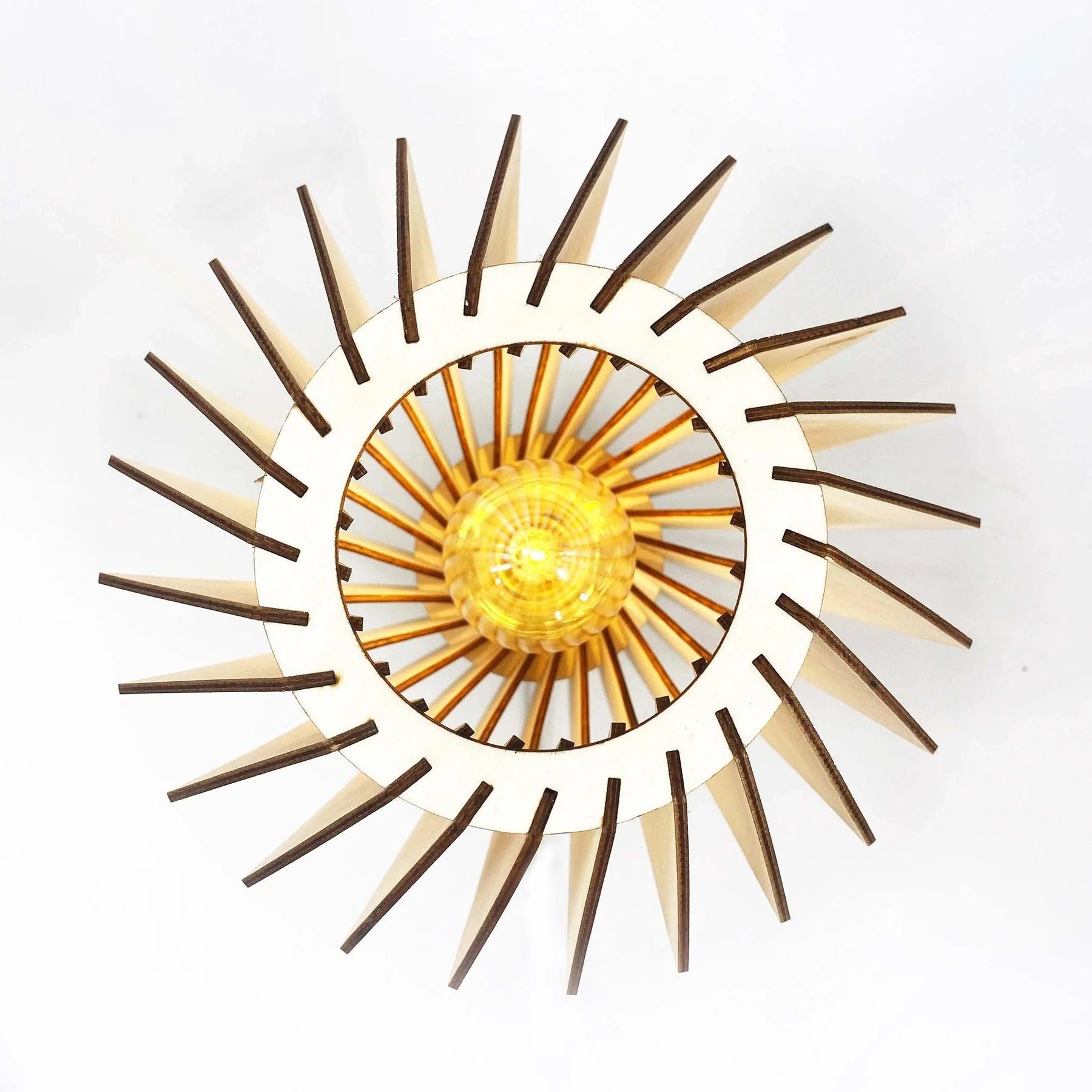 Suspension en bois Ambre