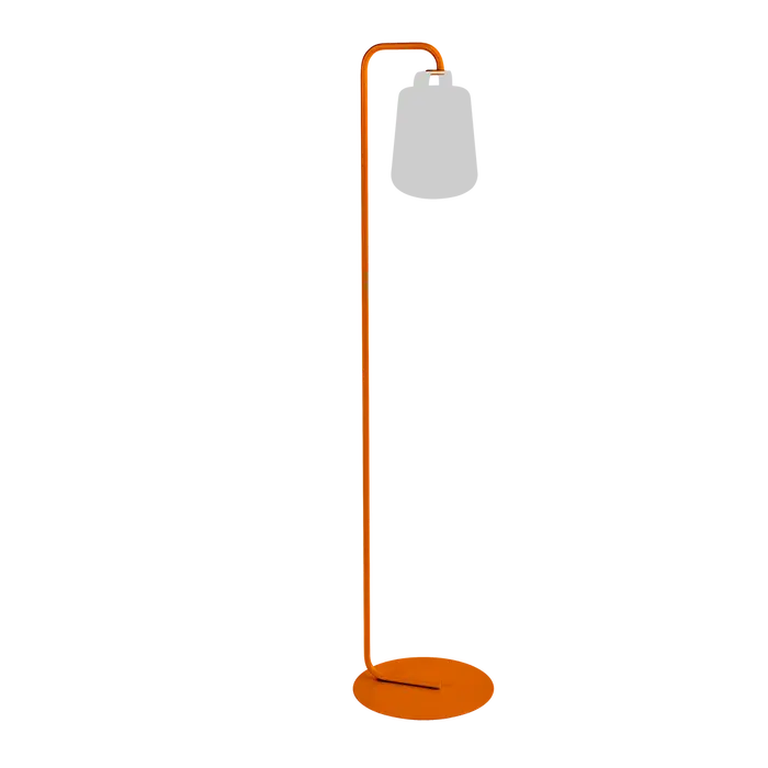 Pied de lampe simple Balad - Orange Confite