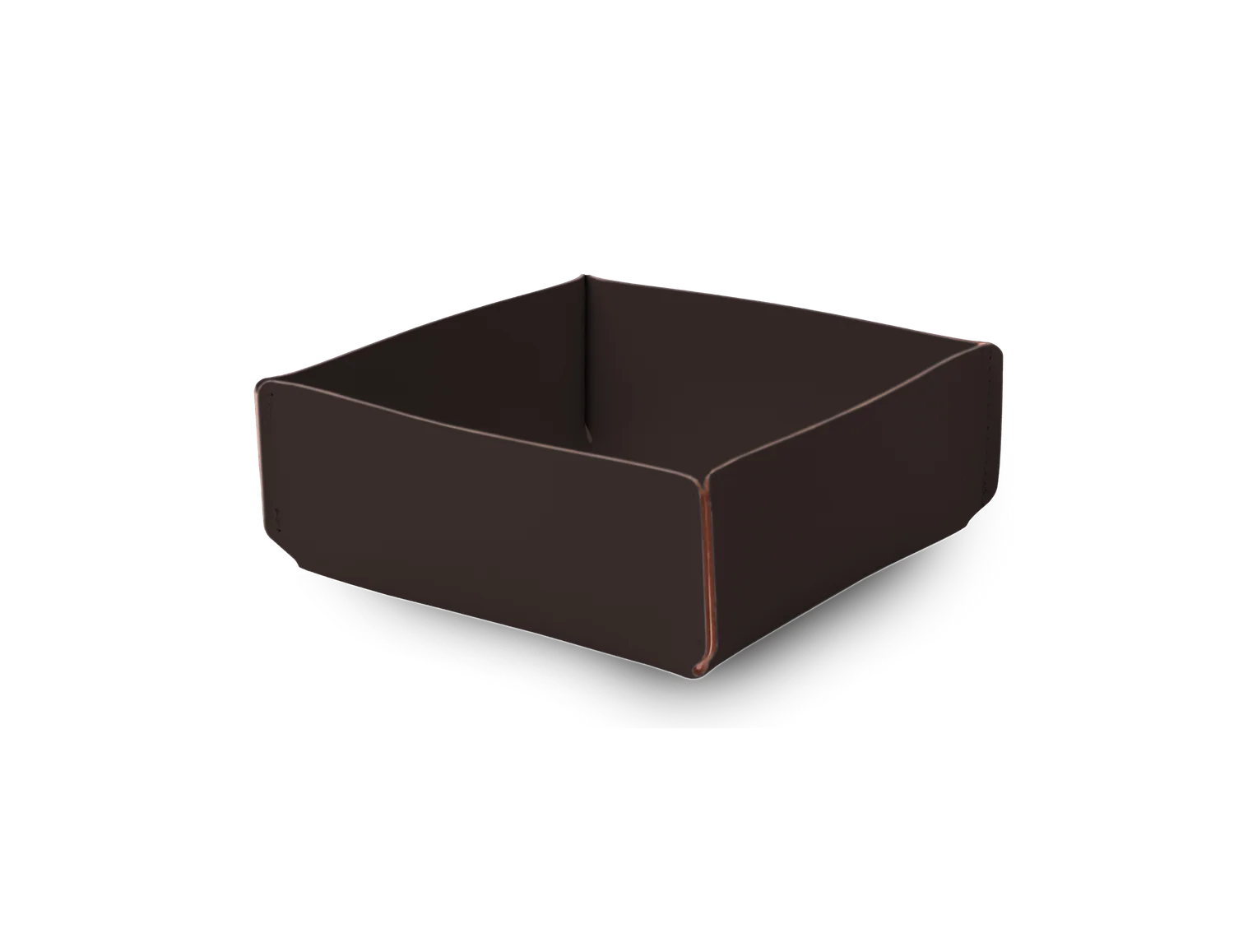 Panier de Rangement recyclé 18 x 18 cm - Ebène