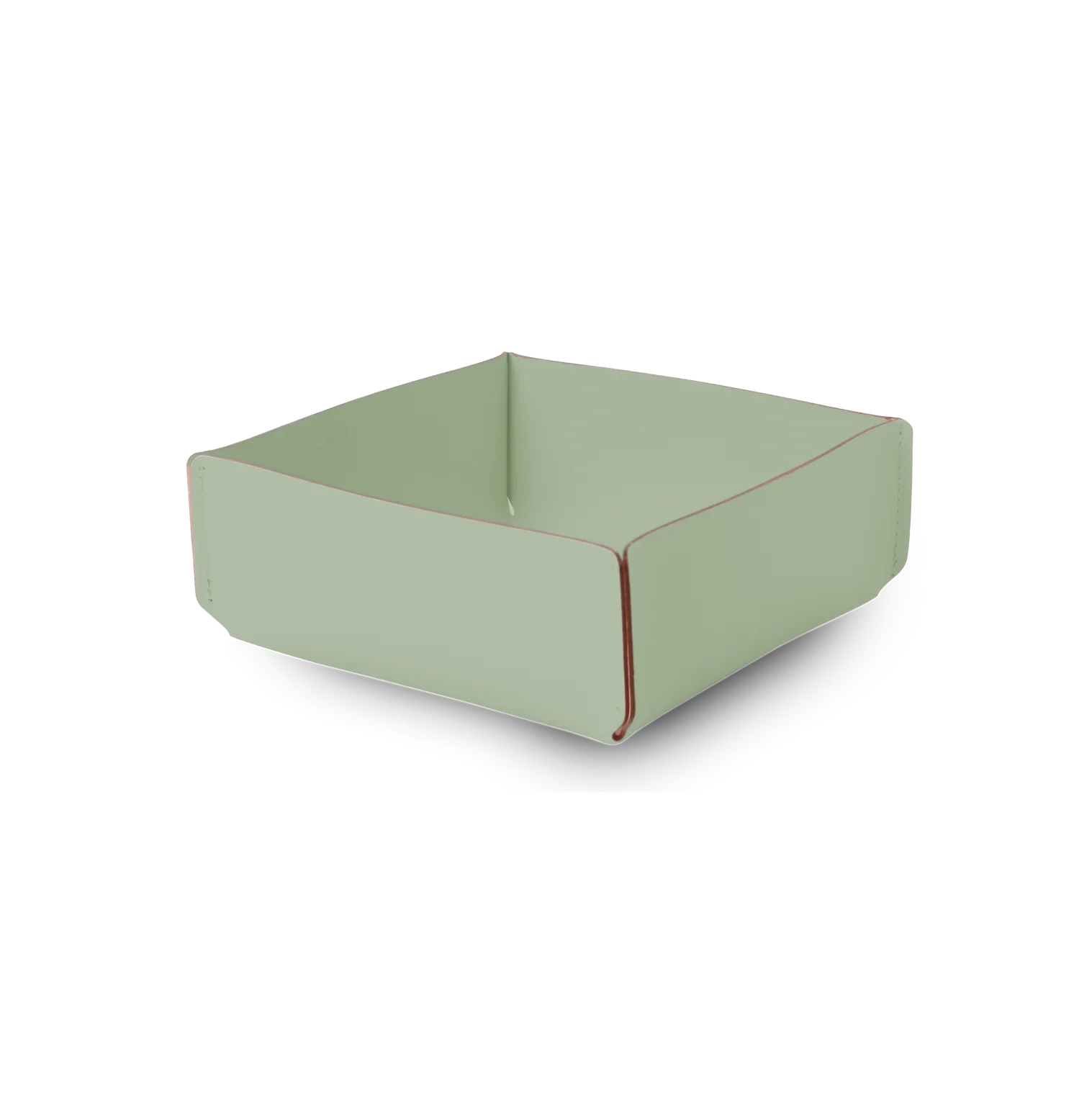Petit Panier de Rangement recyclé 15 x 15 cm - Vert Nil
