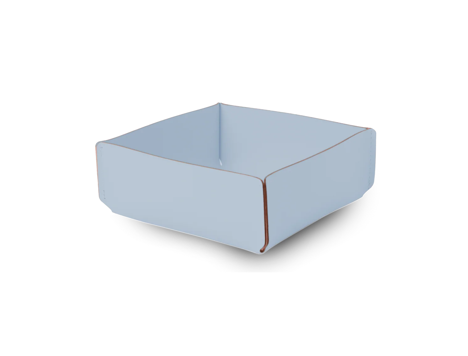 Panier de Rangement recyclé 18 x 18 cm - Bleu ciel