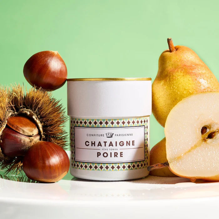 Confiture Châtaigne Poire Fève tonka - 250g
