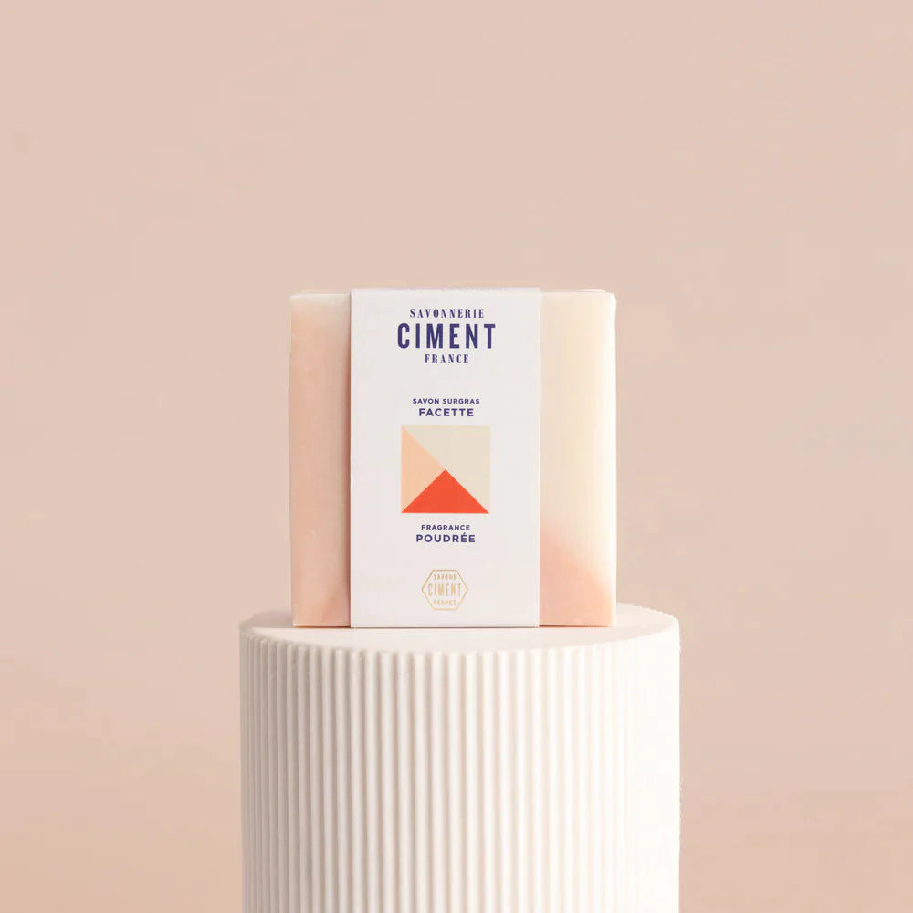Savon facette - Fragrance poudrée