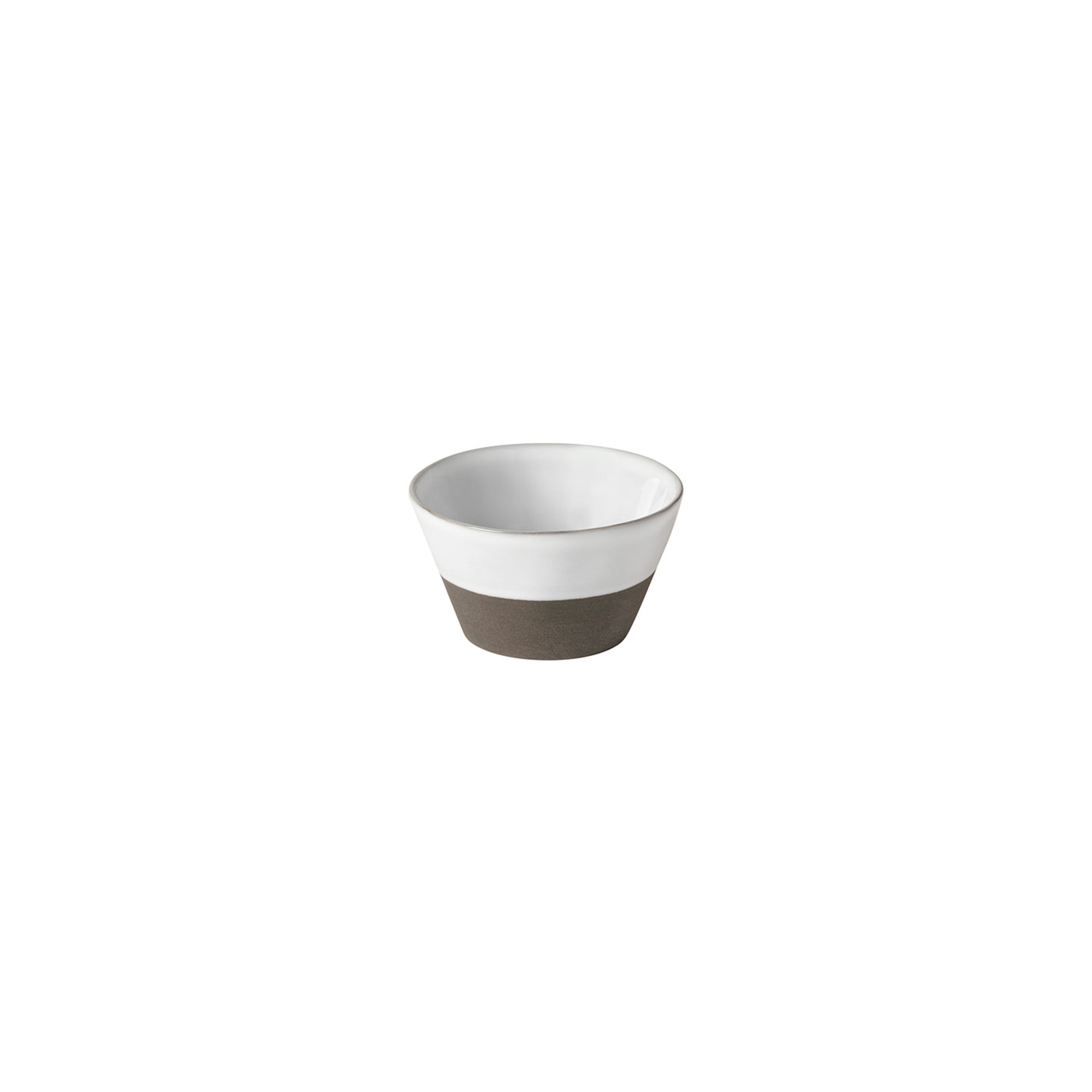 Ramequin rond en Ecogres blanc , Plano - 9 cm