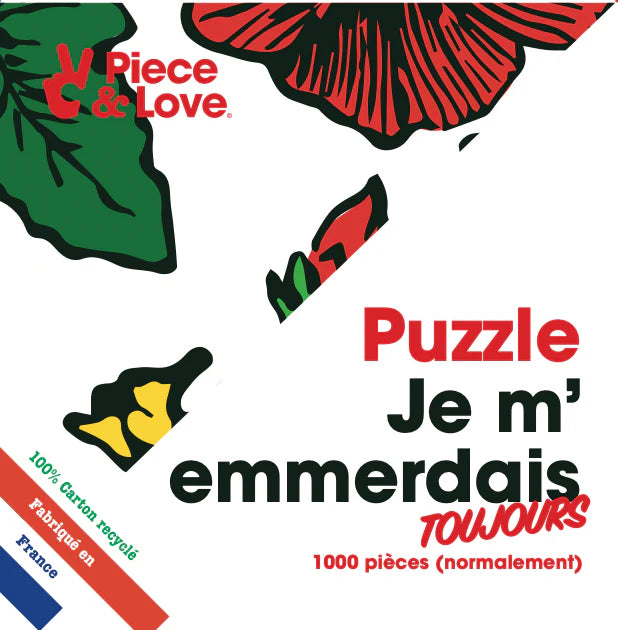 Puzzle 1000 pièces Je m'emmerdais (toujours)